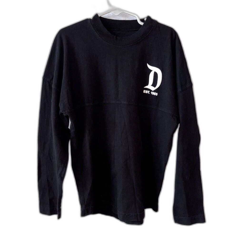 Disneyland Resort Black Spirit Jersey Kids Small Authentic Disney
